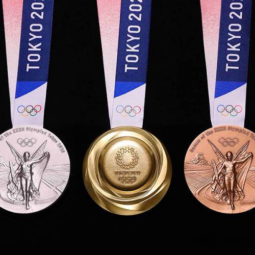 Jogos Olímpicos de Tóquio: medalhas feitas com materiais recicláveis